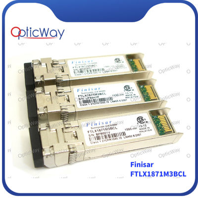 1550nm SFP+ Trasmettitore ottico Finisar FTLX1871M3BCL Modulo 11.3G 80km