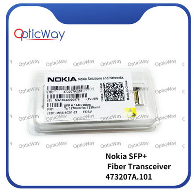 NOKIA 473207A.101 FOSV SFP 6.144G 20 km Trasmettitore ottico a fibra ottica SFP+